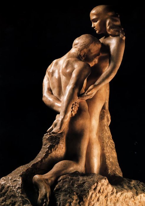 Огюст Роден. “Вечный идол”. 1889 г.
