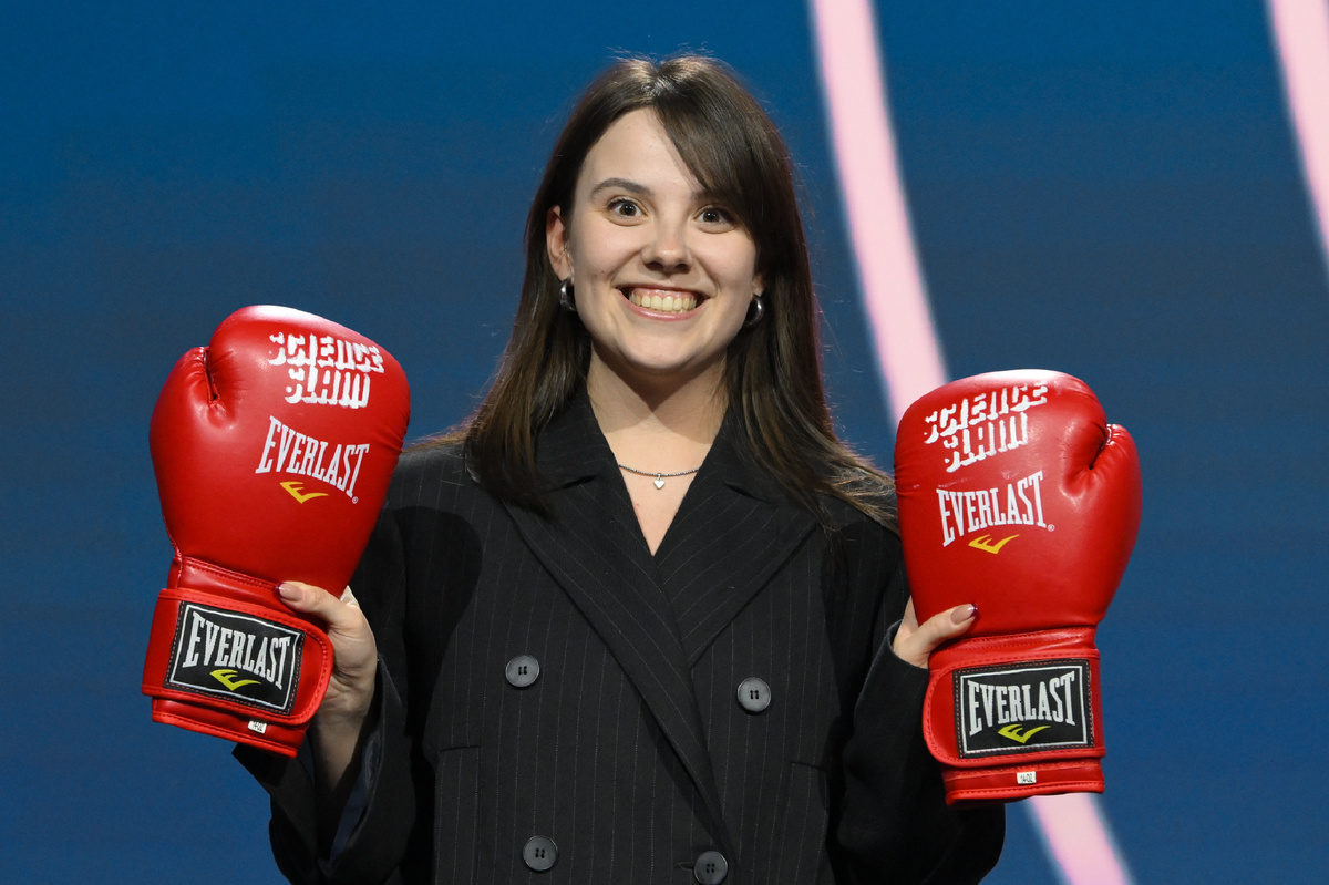 КМУ-2025. Финал университетской лиги битв "Science slam" Автор: Максим Блинов
Источник: Фотохост Конгресса молодых учёных