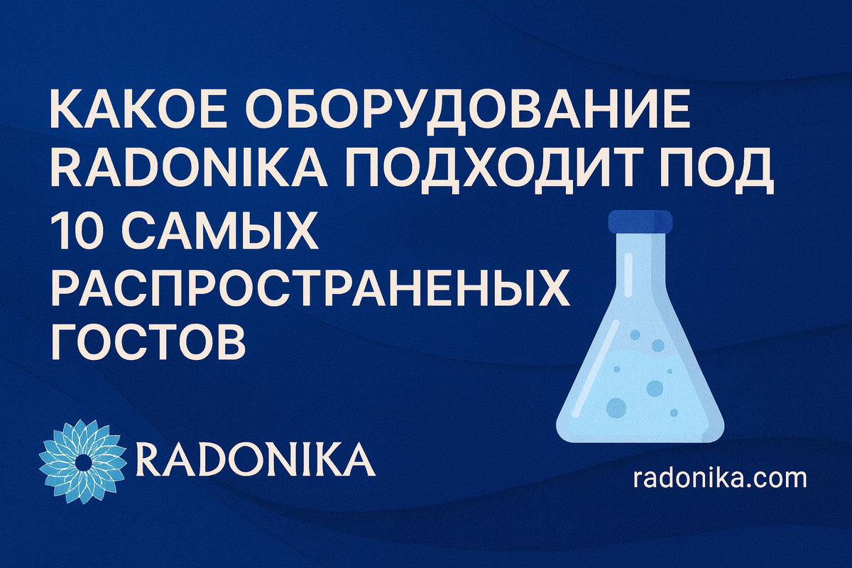 ГОСТы определяют правила анализа сырья, металлов, руд, нефтепродуктов, химической продукции, пищевых концентратов и десятков других материалов.
