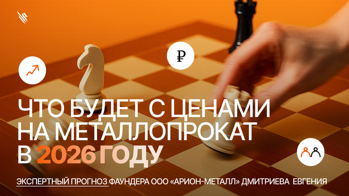 Экспертный прогноз фаундера компании «Арион-Металл» Евгения Дмитриева