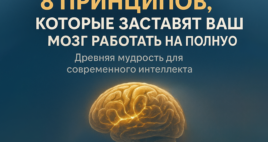 Интеллект на максимум: 8 проверенных лайфхаков от древних мыслителей