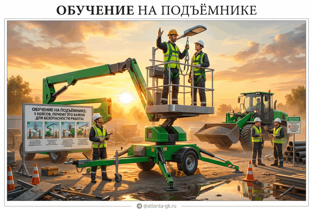 Обучение на подъёмник и его важность в обеспечении безопасности работы