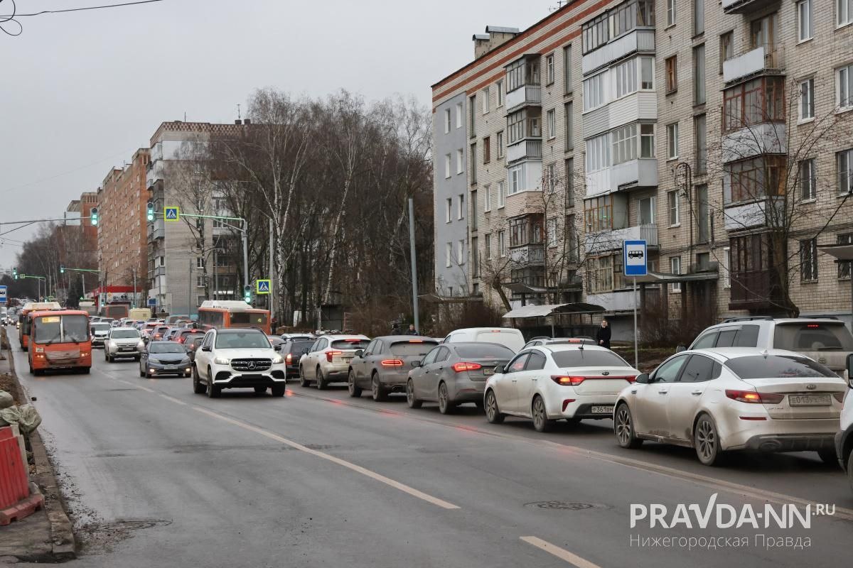    В первый же день на новом дублере образовались пробки