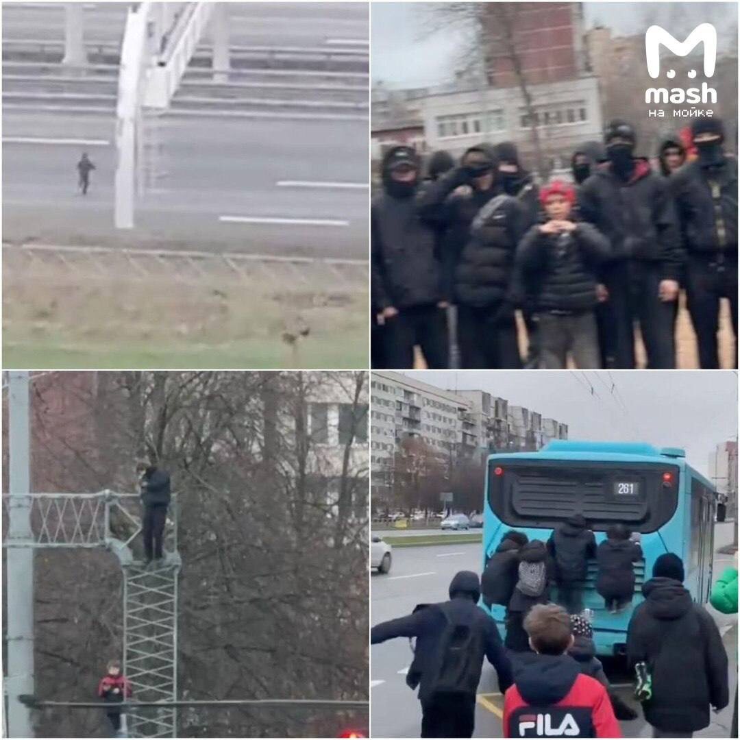 Фотоколлаж от Мэш на Мойке по событиям 