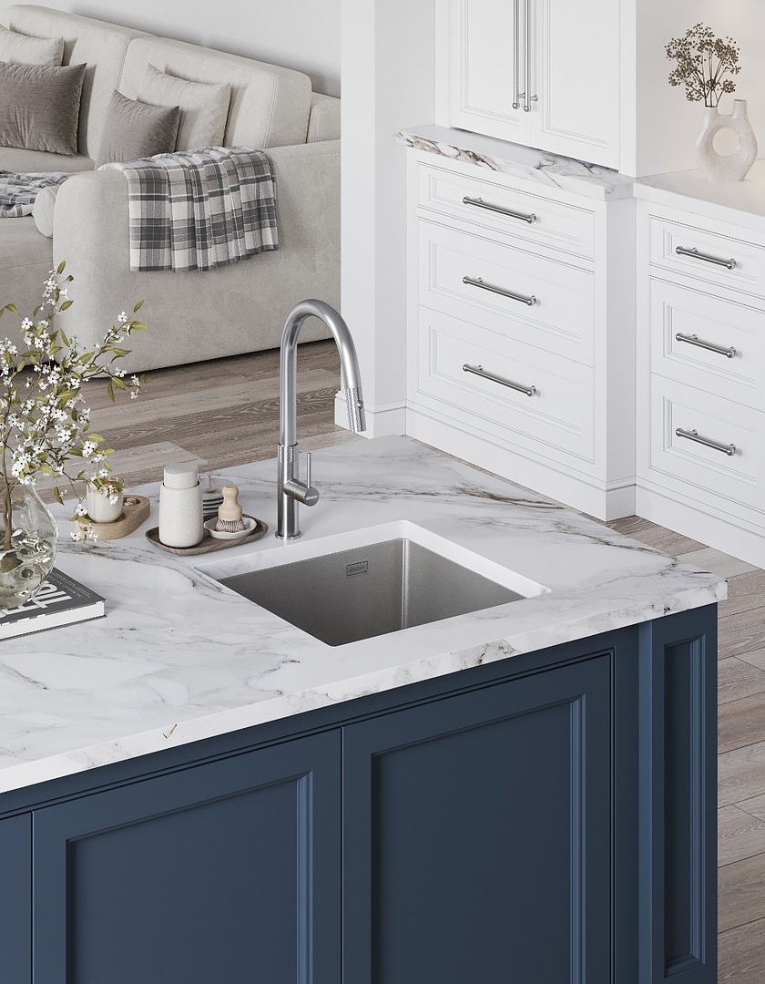 Мойка и смеситель из нержавеющей стали от Ukinox