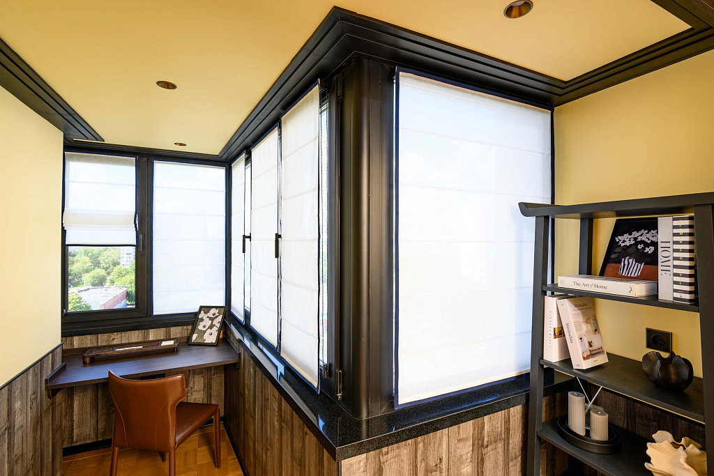 Финальный вид лоджии после ремонта