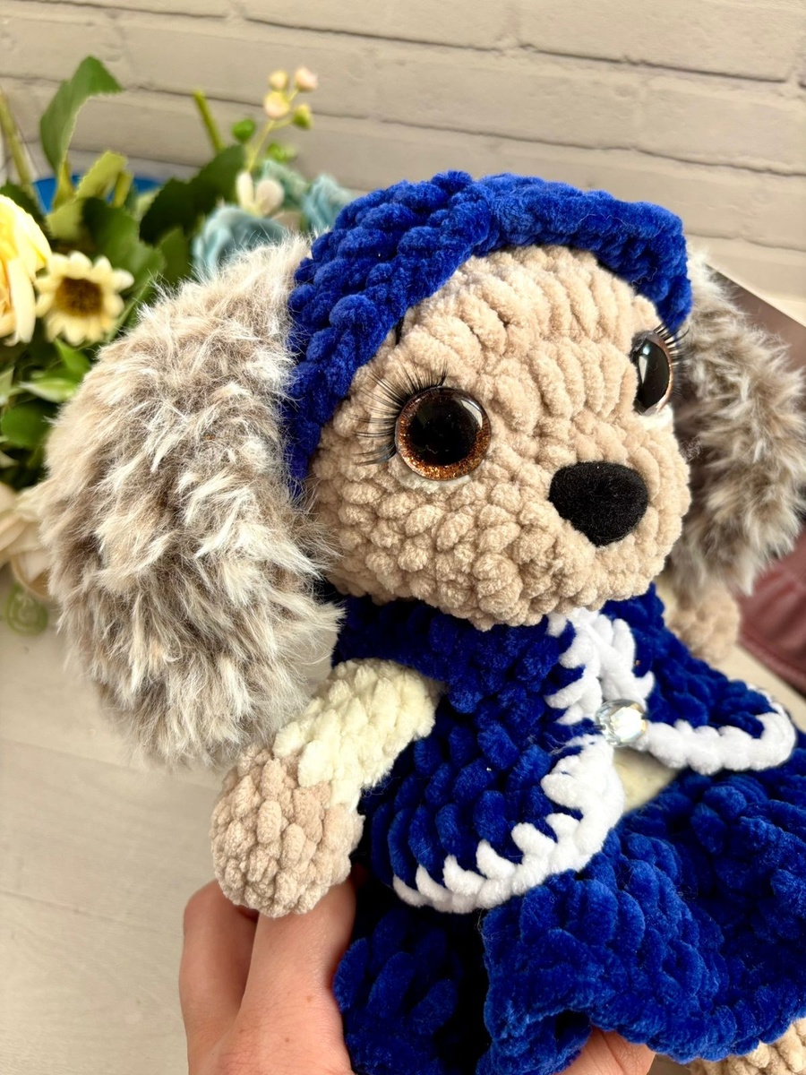 Вот такая игрушка связалась буквально за неделю до появления....