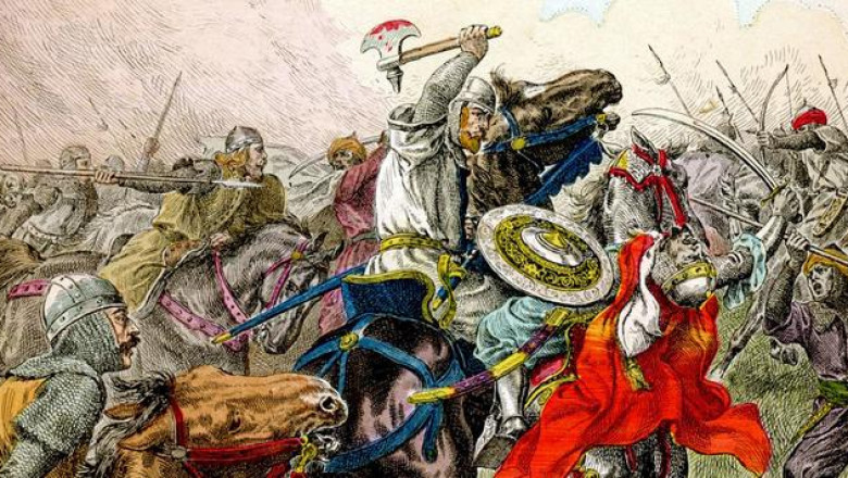 Тёмные века: Битва при Пуатье. 732 год.