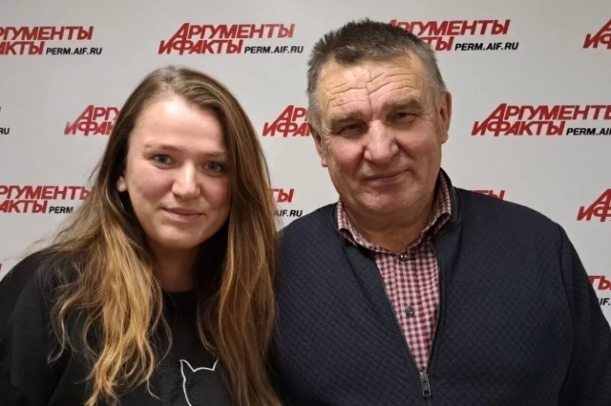    Автор публикации и Александр Корепанов - герой статьи