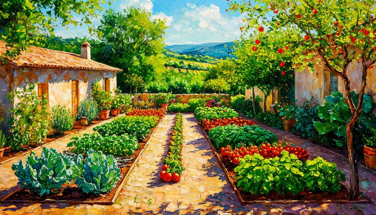 малоуходный огород