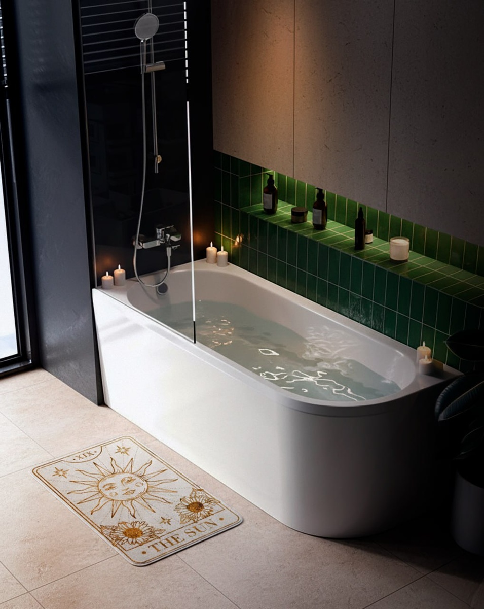 Ванна акриловая 170x70 AM.PM X-Joy W94A-170L70W-ARP ассиметричная с каркасом и панелью, белая глянцевая