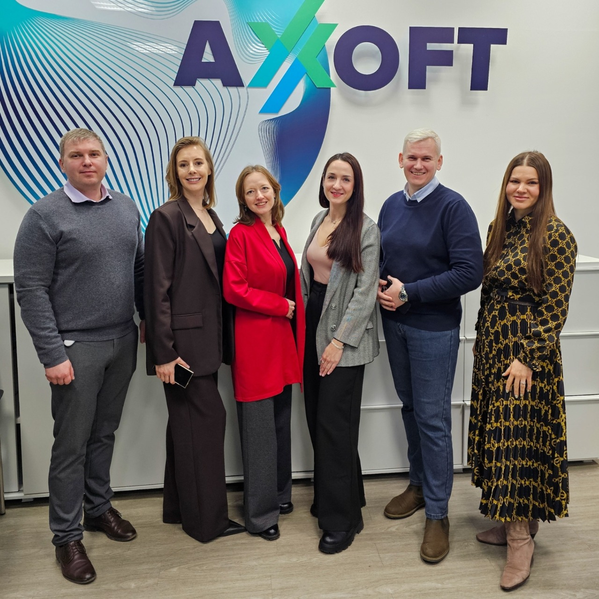 Фото со встречи представителей АКВИС Лаб и Axoft