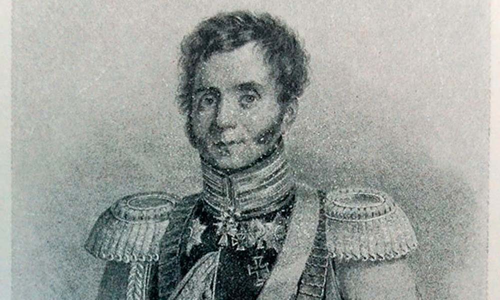 Кавалергарды. Генерал-адъютант Николай Иванович Депрерадович. По рис. Клюквина, с лит. Прохорова из истории кавалергардского полка.