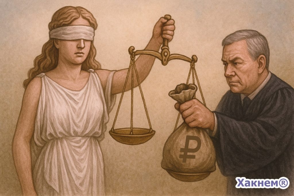 Правосудие на весах коррупции.