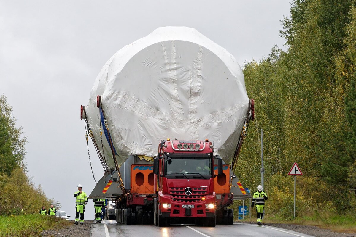   Основные элементы корпуса реактора БРЕСТ-ОД-300 в Северске