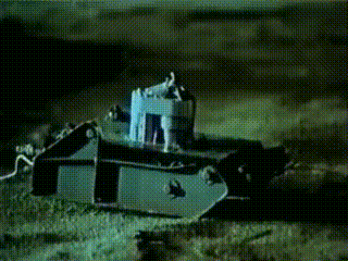 Работа прибора «ПрОП-М» во время испытаний на Земле.