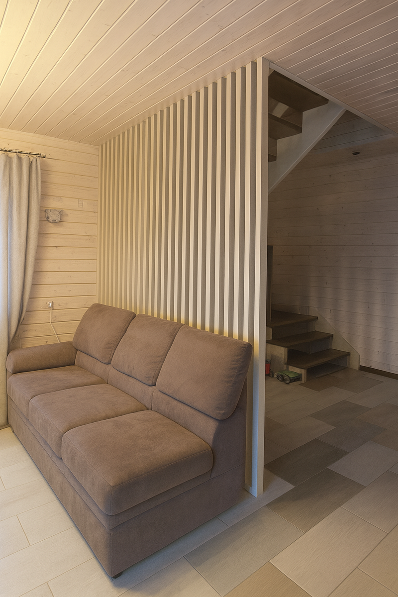 В современном интерьере перегородки играют важную роль в зонировании пространства, создавая уютные уголки и обеспечивая приватность. Одним из самых популярных материалов для таких перегородок является натуральное дерево. Оно не только привносит тепло и гармонию в интерьер, но и отличается высокой прочностью и долговечностью.