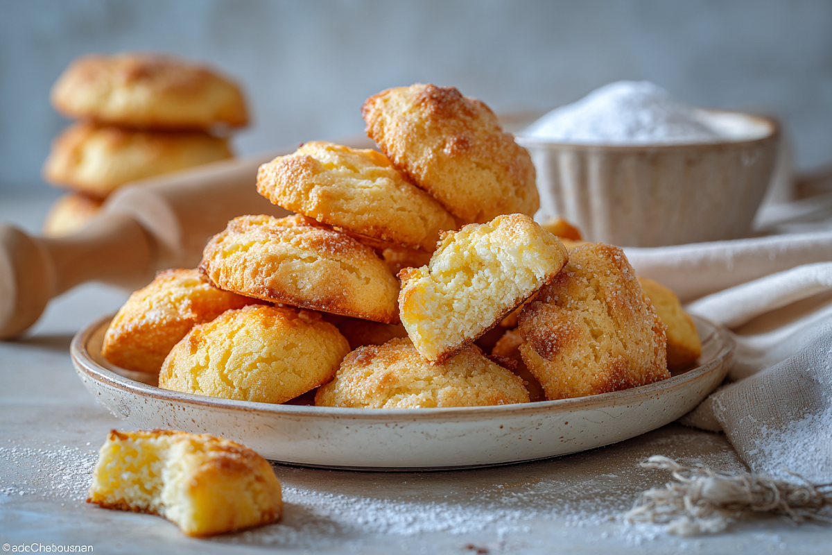    Горячее печенье очень нежное