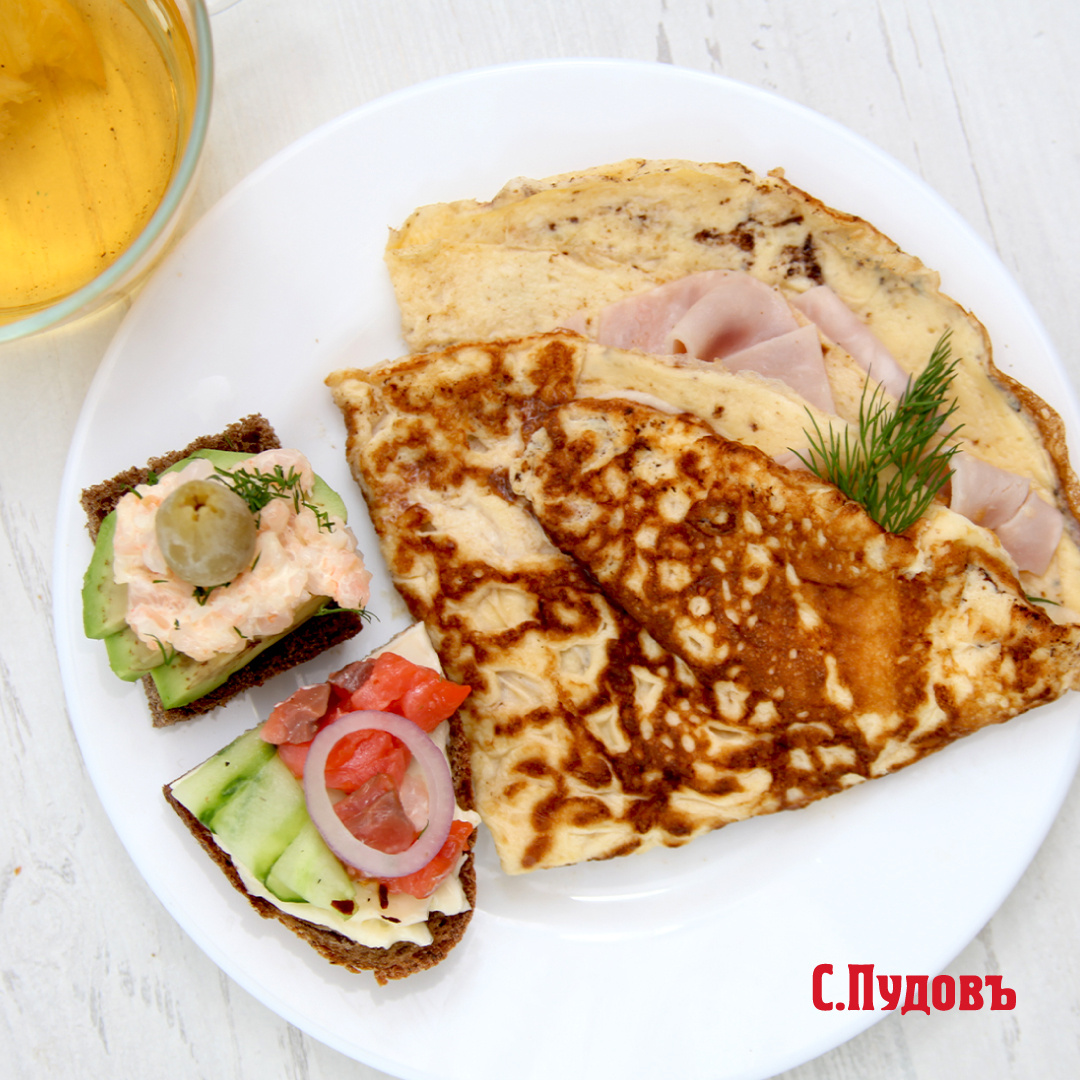 Омлет с сушеным укропом