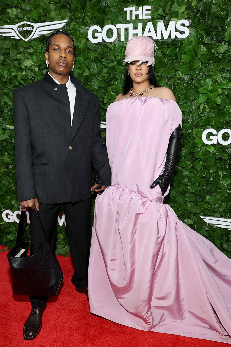Mike Coppola / Getty Images for The Gotham Film & Media Institute📷ASAP Rocky и Рианна