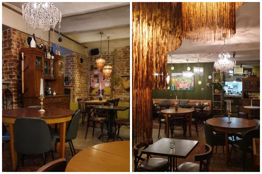 Интерьер ресторана «Easy Wine Буфет». Фото: соцсети проекта.
