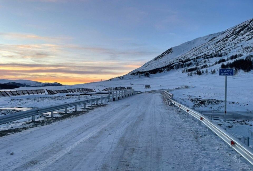    Отремонтированные мосты на автодороге Кош-Агач – Беляши. Источник: Пресс-служба Горно-Алтайавтодора