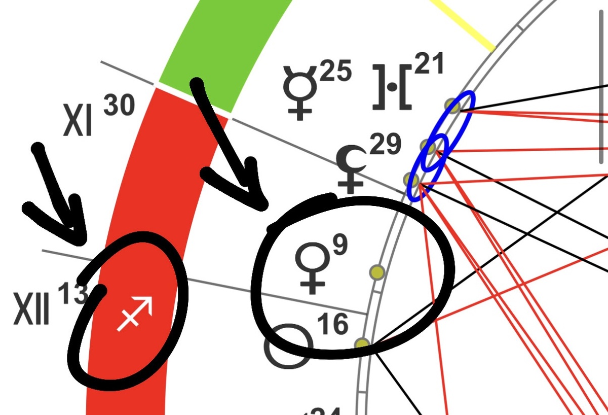 Венера в Стрельце