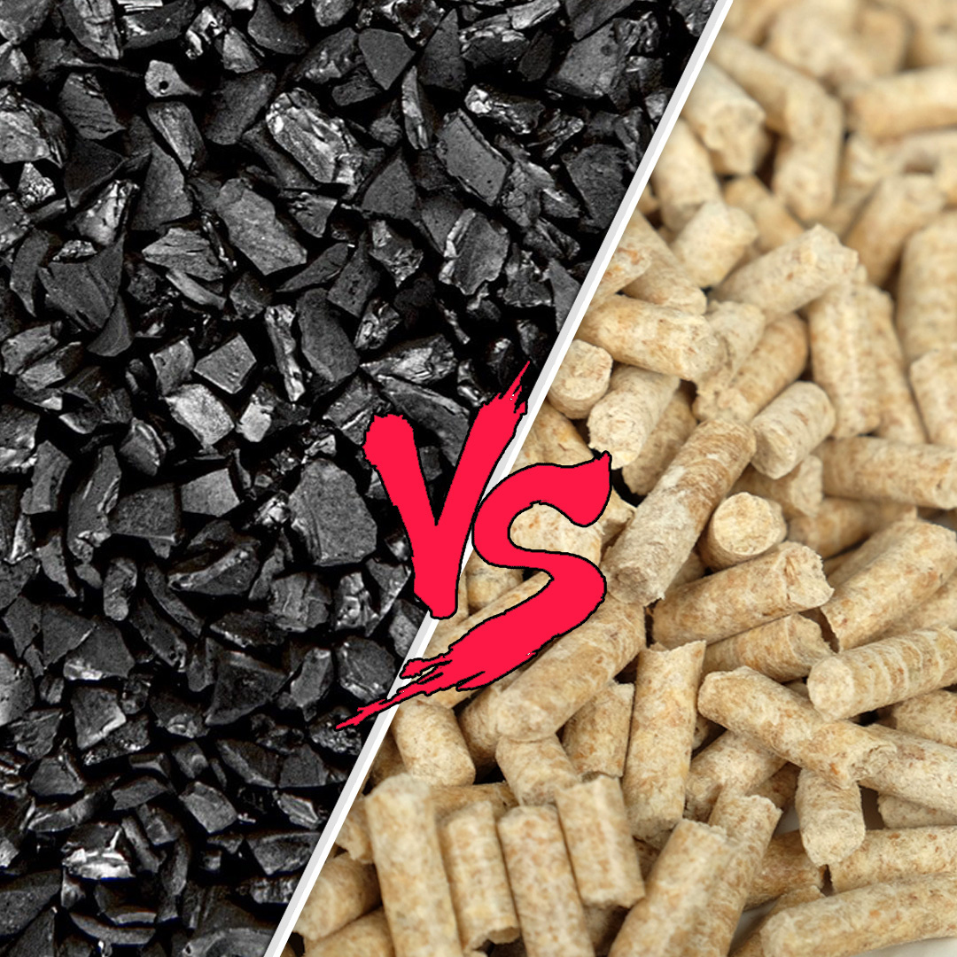 Пеллеты или уголь