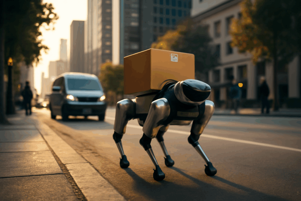    Роботизированная доставка: как технологии меняют логистику? mrlogistic12