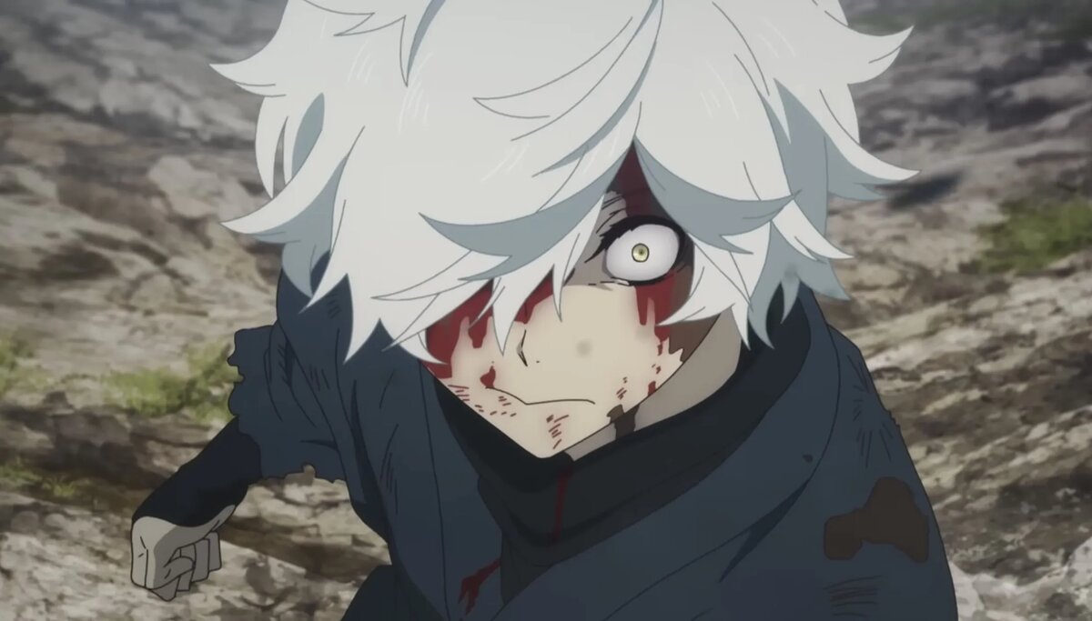 Кадр из аниме «Адский рай»   📷