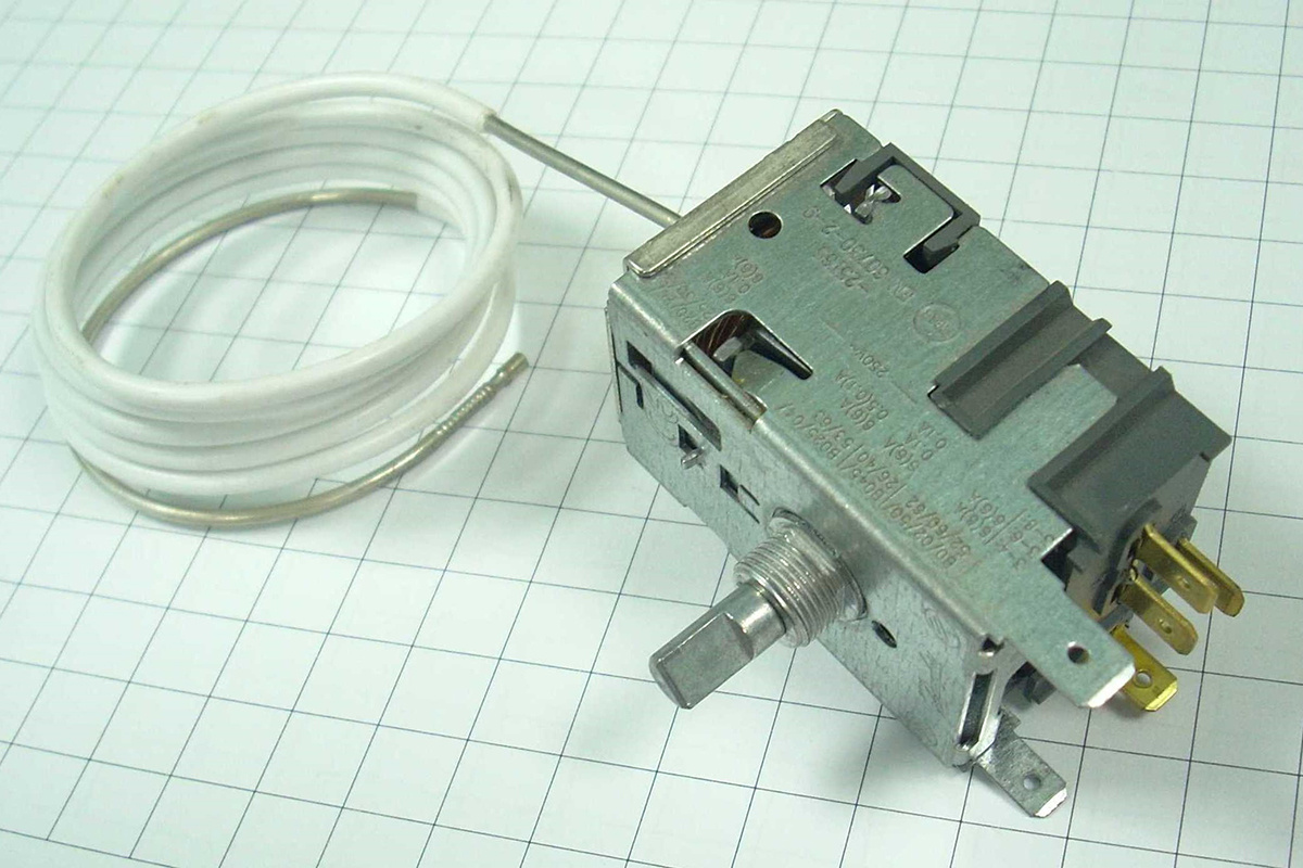 Так выглядит термостат холодильника