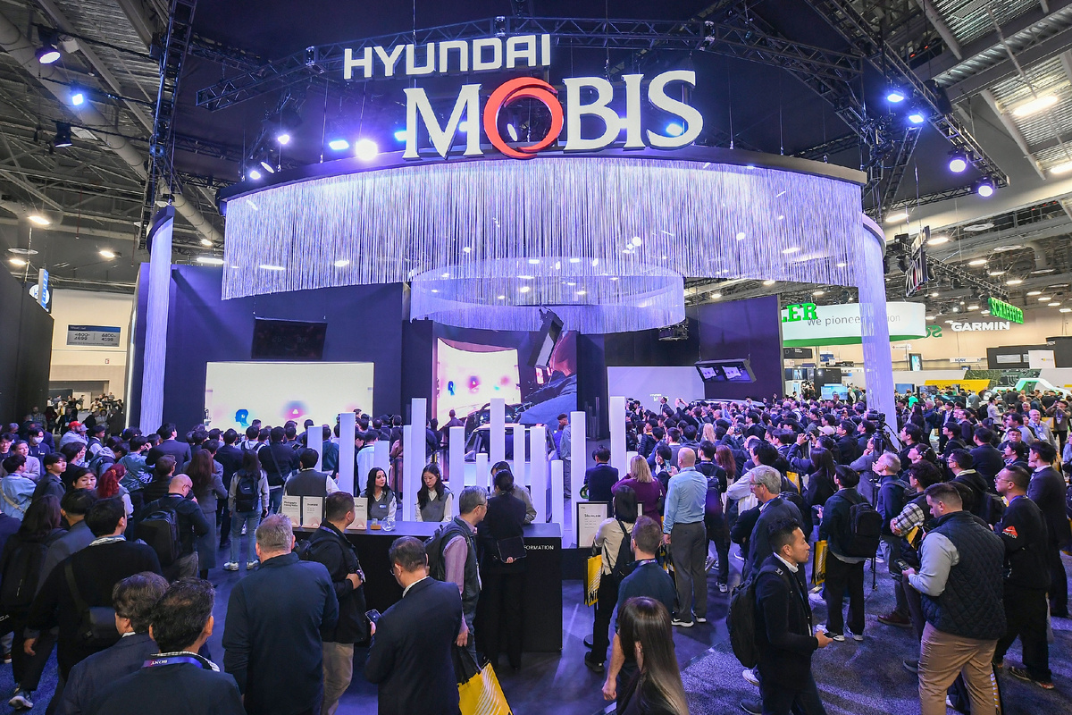 Hyundai Mobis на выставке CES 2025 в Лас-Вегасе. Изображение: пресс-релиз mobis.com