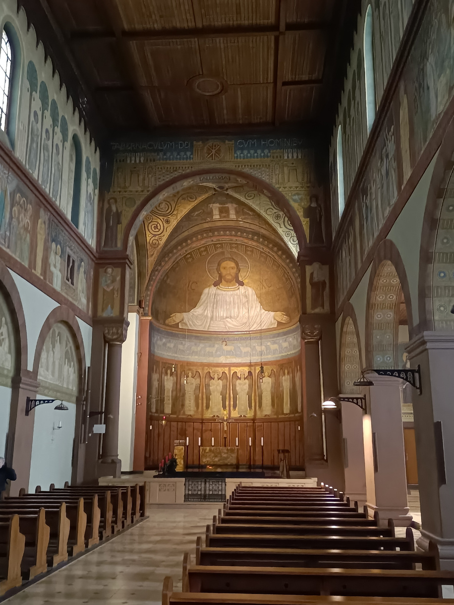 Бенедиктинское Аббатство  Святой Хильдегарды . Rüdesheim. Германия. 