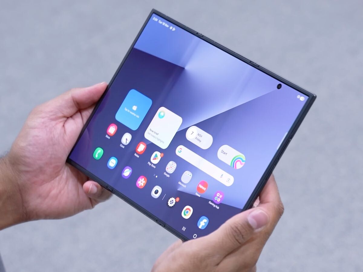    «Трикладушку» Samsung Galaxy Z TriFold показали в деле [ВИДЕО]