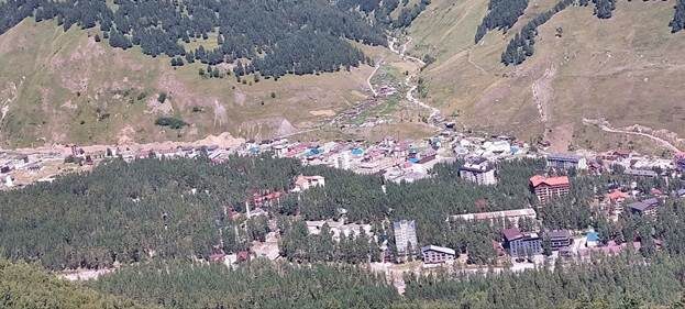 Вид на Терскол