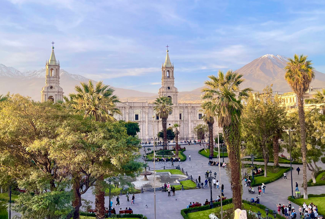 плаза де Армас, Арекипа, авторский тур по Перу