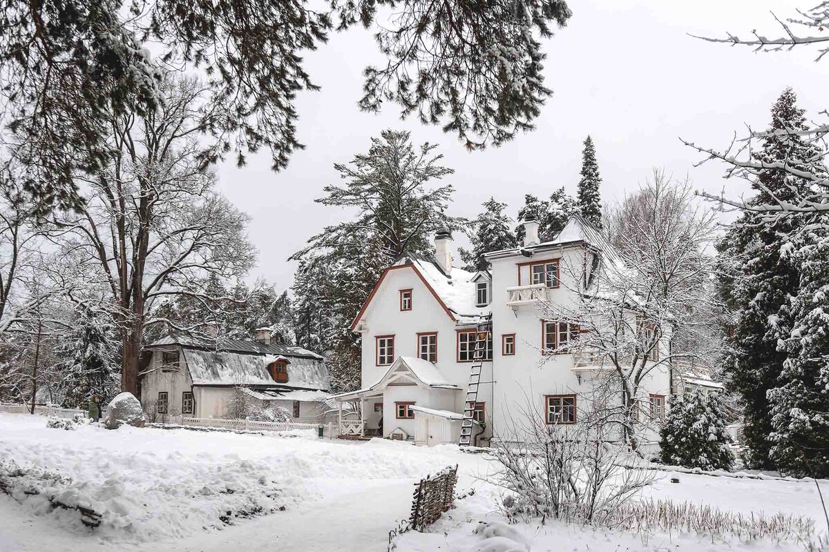 Усадьба Поленово зимой