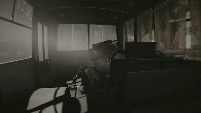 Gif картинка "Сбой робота"