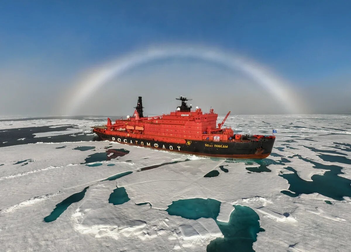    Экспедиционный круиз на атомном ледоколе "50 лет Победы" на Северный Полюс. Фото: "Клуб Полярных Путешествий"