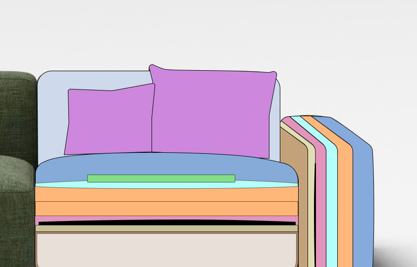 Как выбрать диван-кровать, чтобы не болела спина?