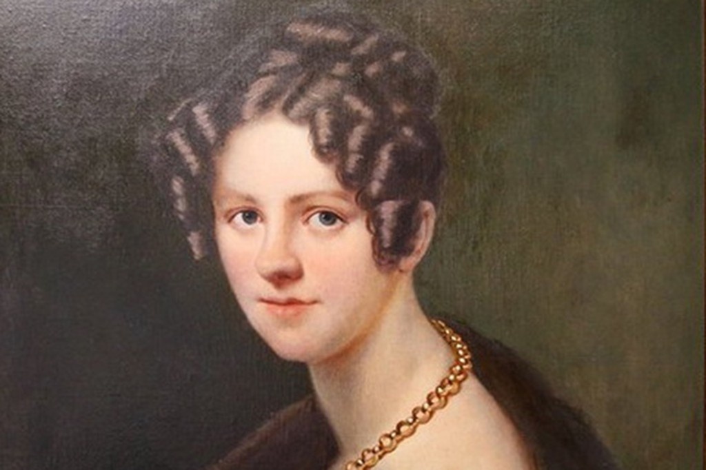    Фото © imd38.ru / Портрет Екатерины Трубецкой работы художника Модюи 1820 года