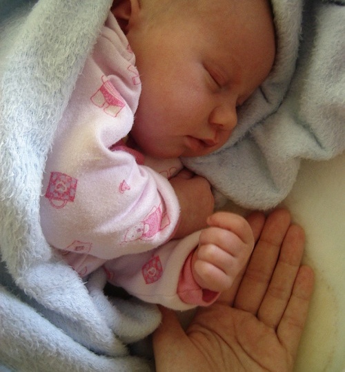 Ровно через три месяца от начала соборной молитвы Господь послал нам ребеночка!