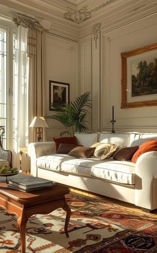 Уютная гостиная, Проектная Группа ПЛАНЕТА