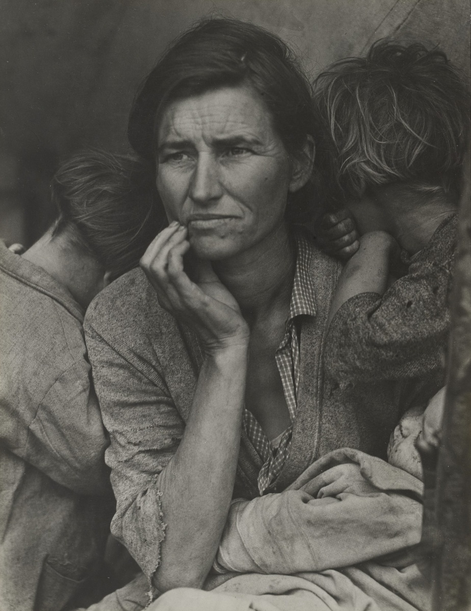 Dorothea Lange, Migrant Mother (1936).