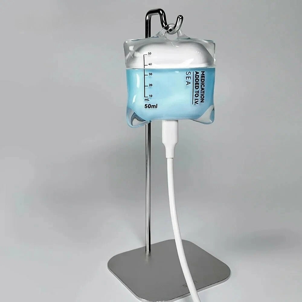 Чехол для наушников Erilles IV Bag прозрачный силиконовый For Airpods 4, Blue