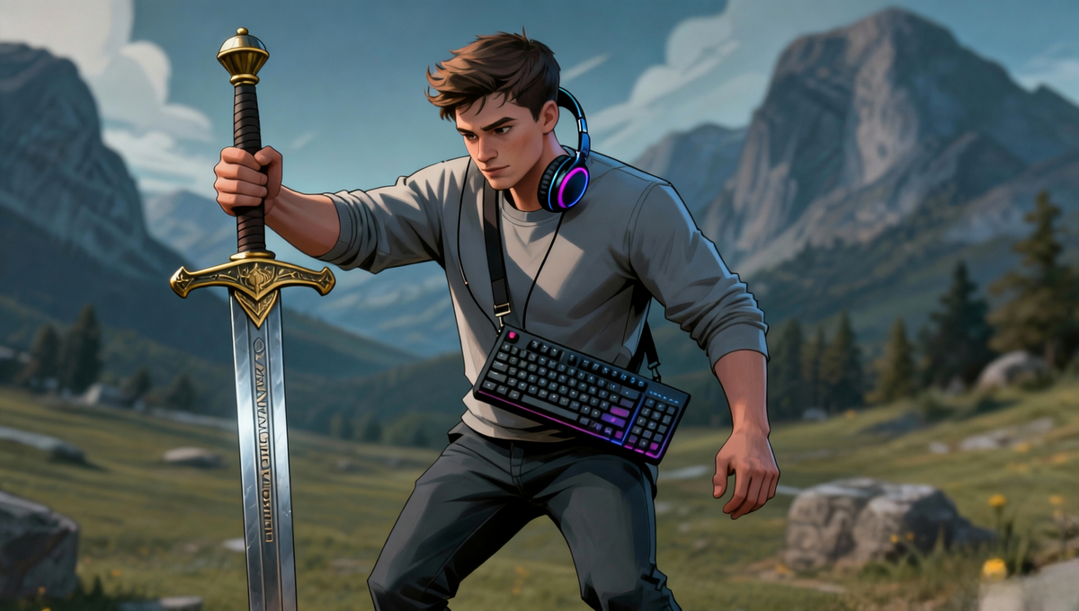 Как в фантастике меч в камне стал джойстиком, а игра — реальностью