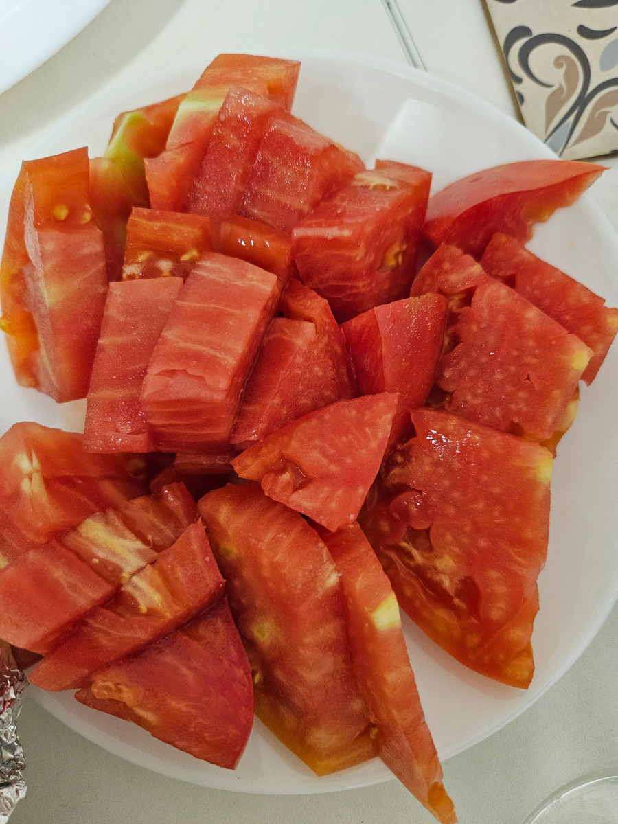 Сорт "Бычье розовое сердце Майкла"