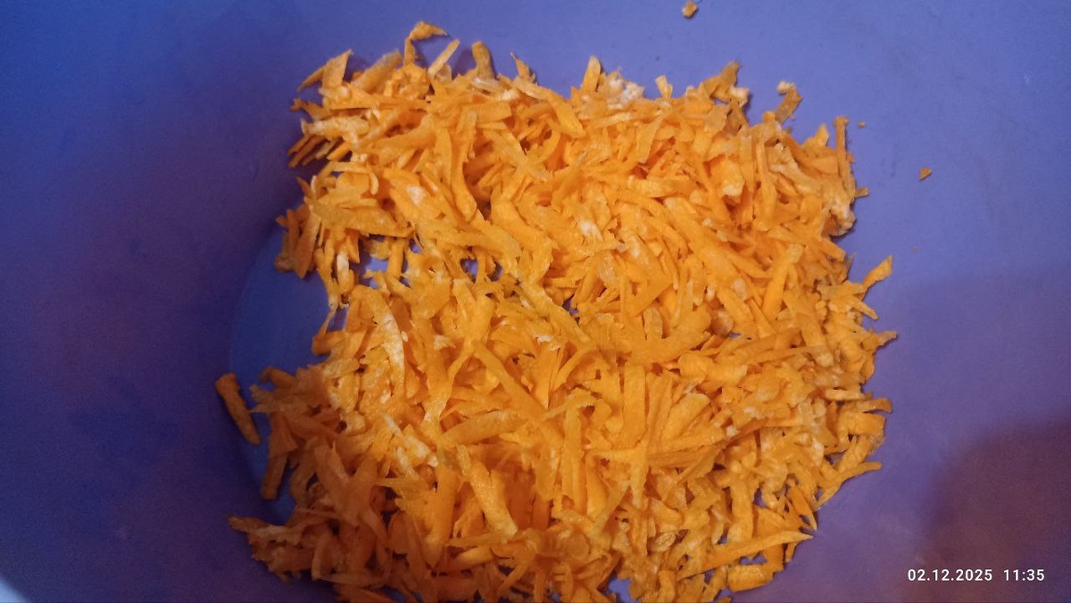 морковь и чеснок