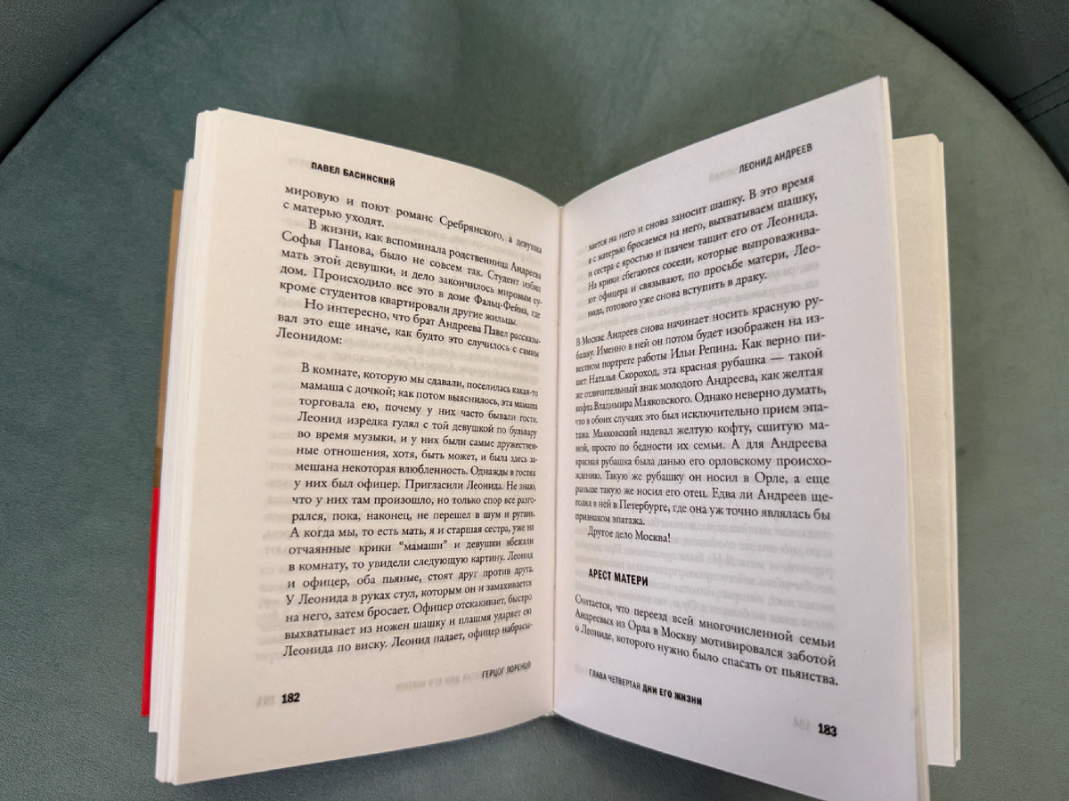 Разворот книги