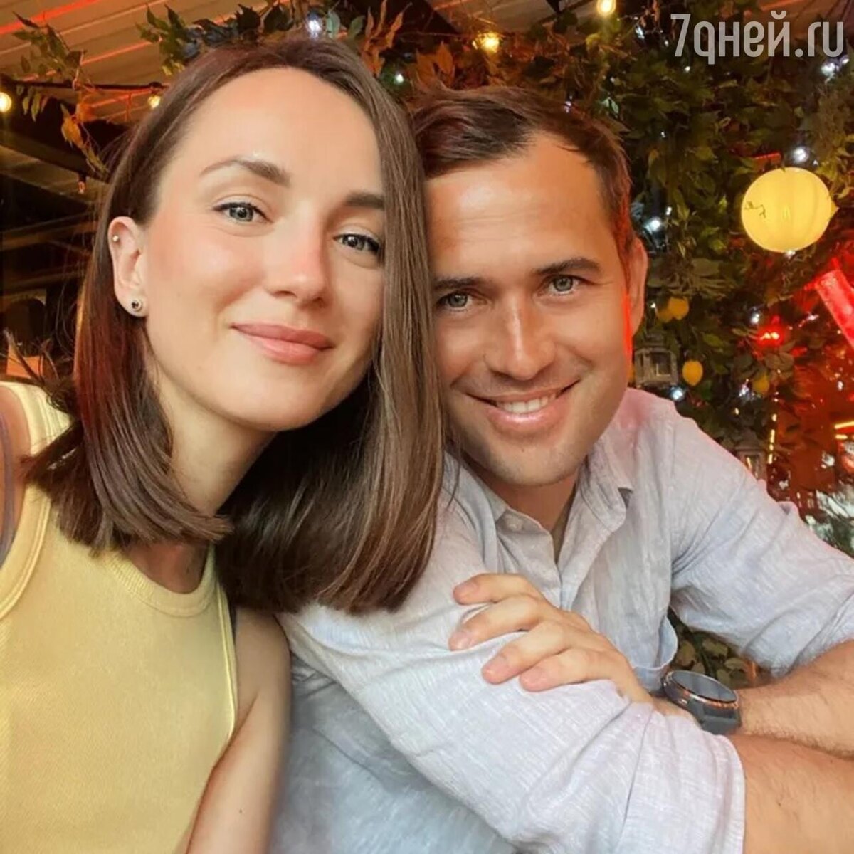    Александр Кержаков и Евгения Ледащева соцсети